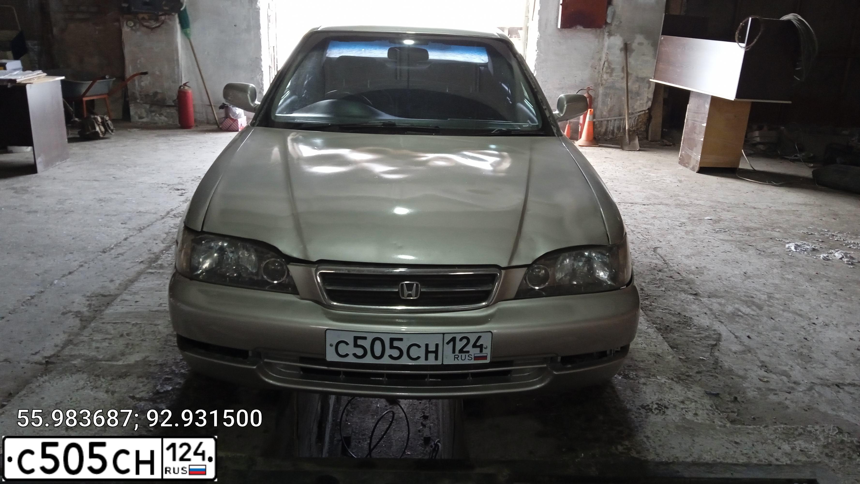 Фото автомобиля HONDA SABER, 1996 — госномер Е561УЕ124