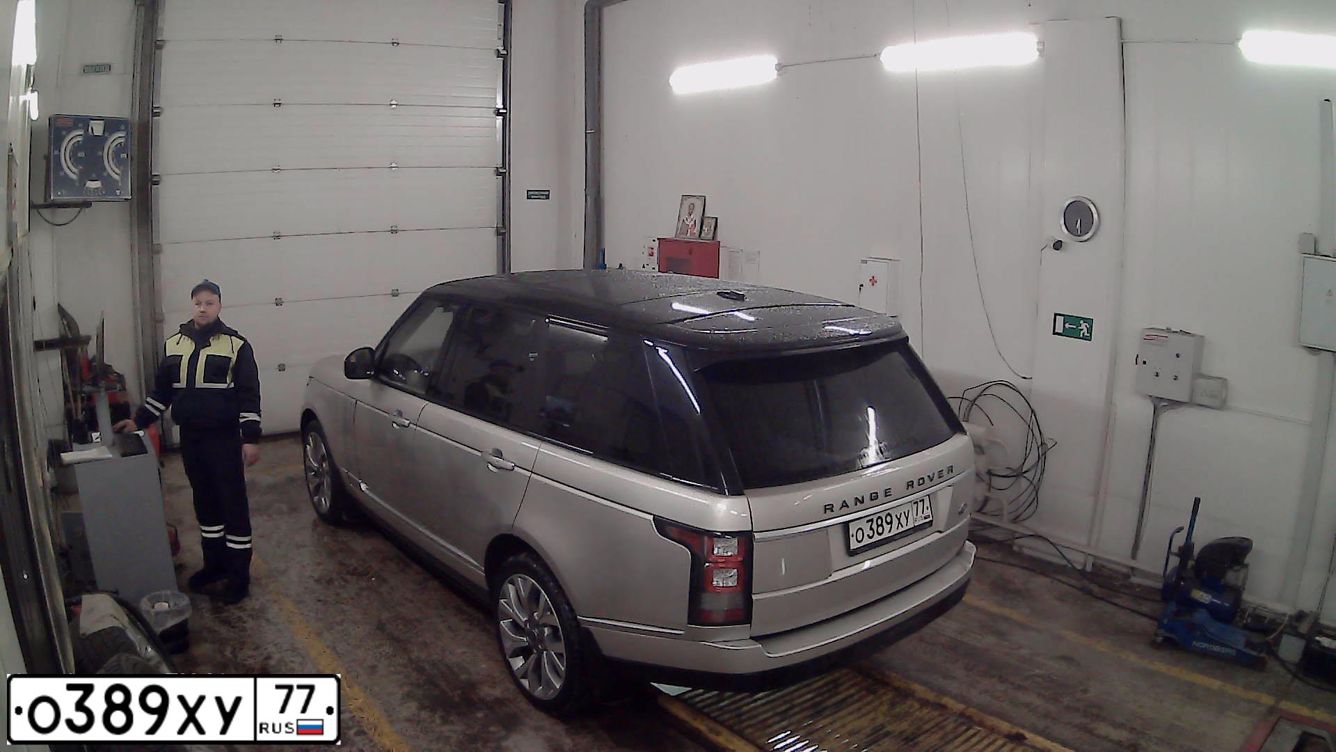 Фото автомобиля LAND ROVER RANGE ROVER, 2013 — госномер Х153ТМ797