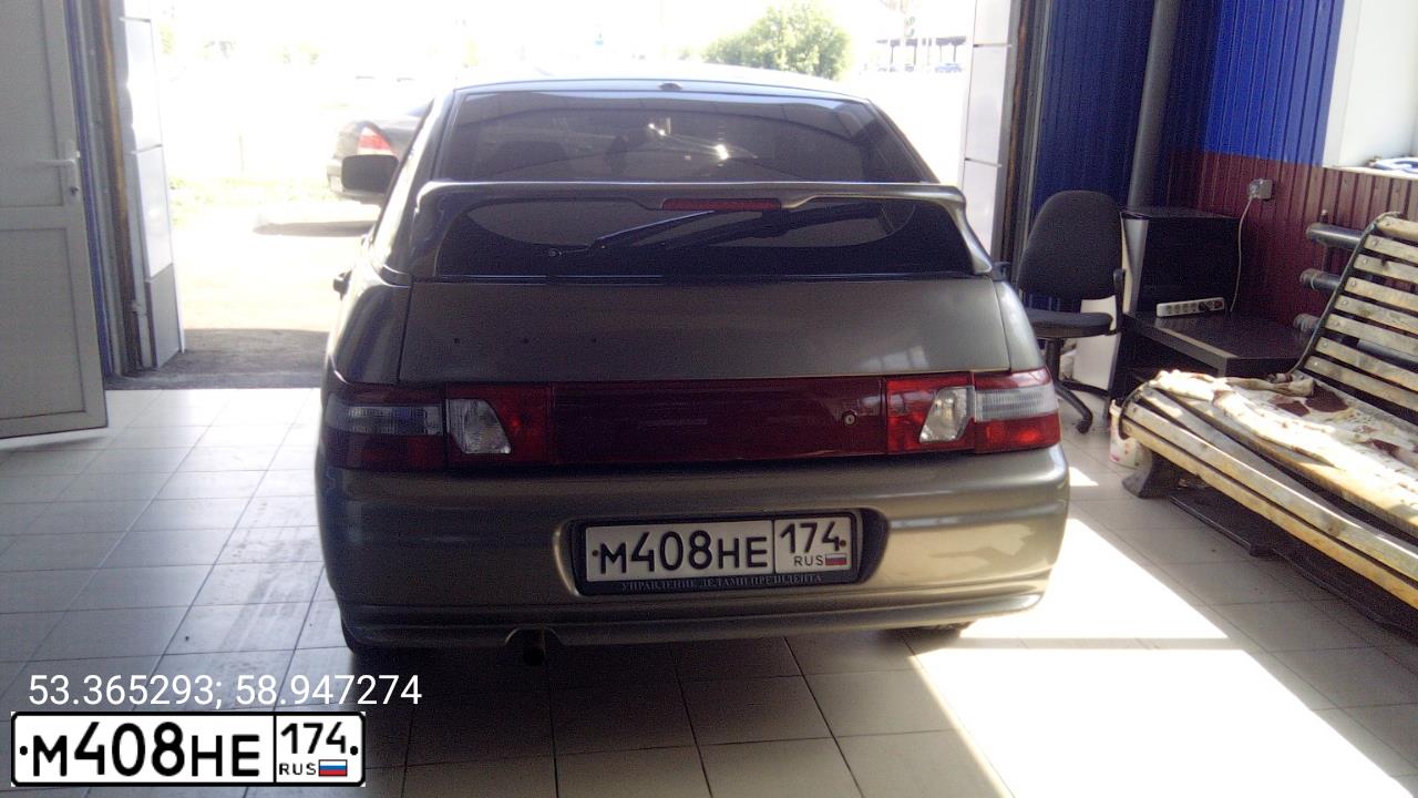Фото автомобиля LADA 2112, 2002 — госномер К522АН702