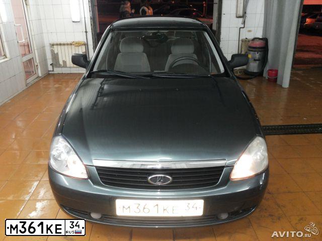 Фото автомобиля LADA 2170 PRIORA, 2008 — госномер Е234ОЕ123. Цвет: Серо-сине-зеленый