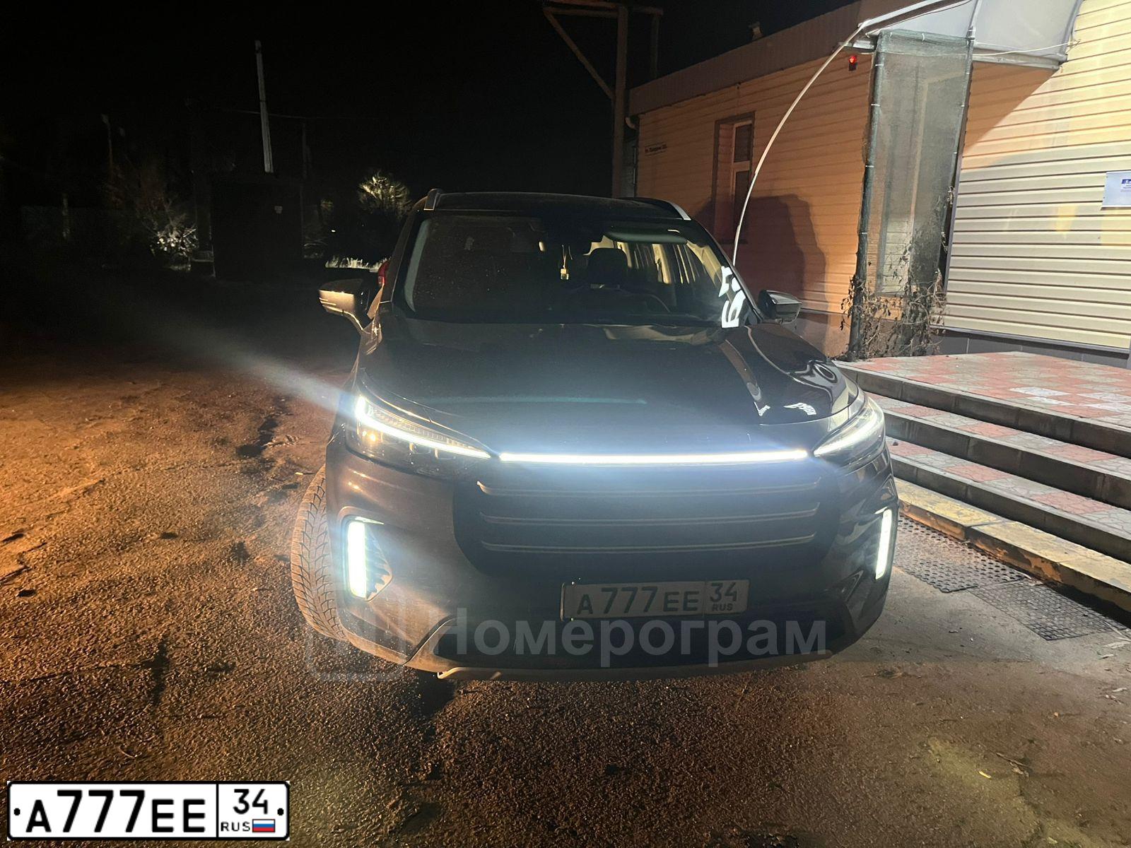Фото автомобиля BMW X5, 2005 — госномер А777ЕЕ34. Цвет: СЕРЫЙ