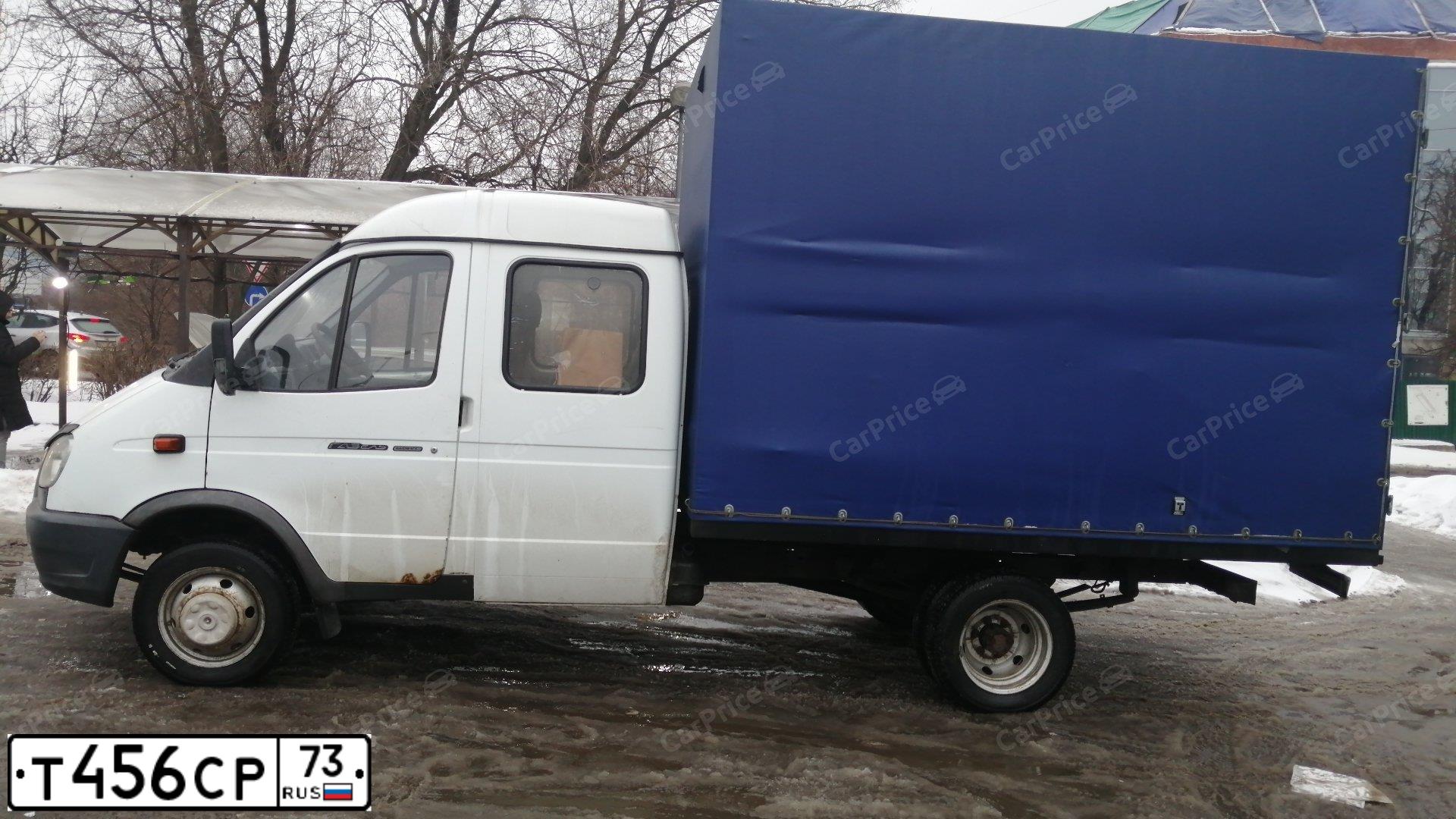 Фото автомобиля GAZ 3302 EL, 2013 — госномер Т456СР73. Цвет: Белый