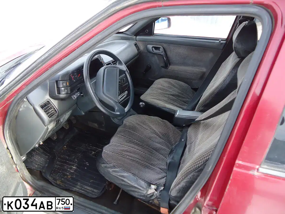 Фото автомобиля LADA 2110, 1999 — госномер К034АВ750. Цвет: КРАСНЫЙ