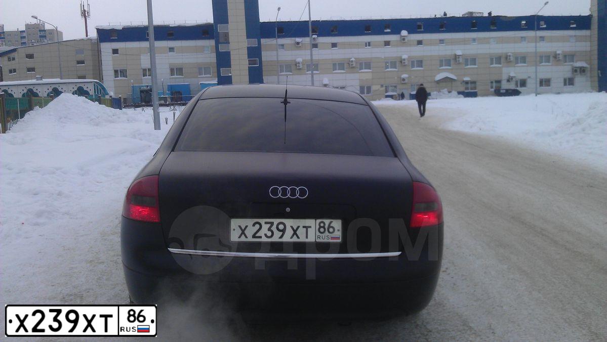 Фото автомобиля AUDI A6, 1998 — госномер Х239ХТ86. Цвет: ЧЕРНЫЙ