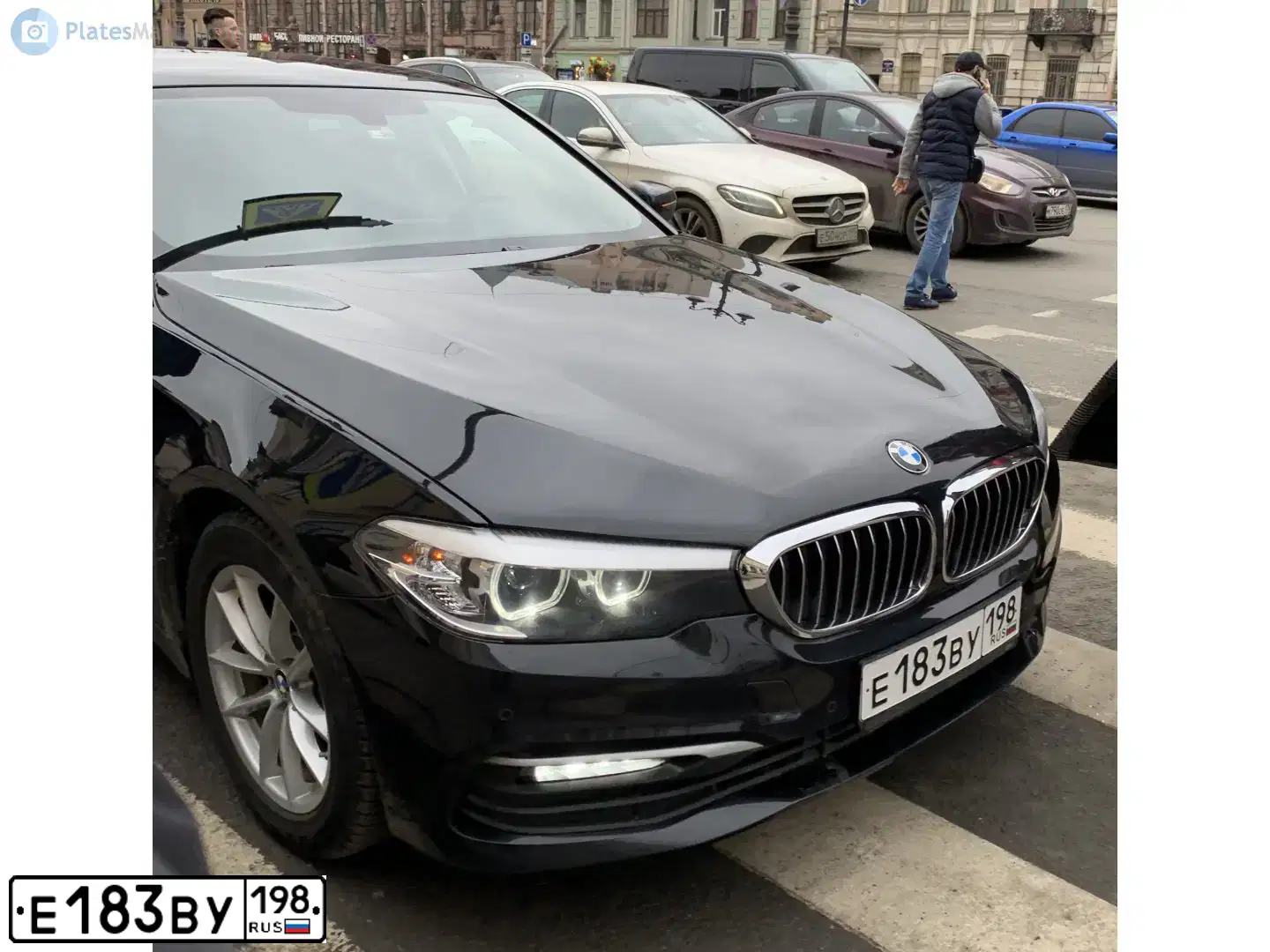 Фото автомобиля BMW SERIE 5, 2019 — госномер С971УЕ193