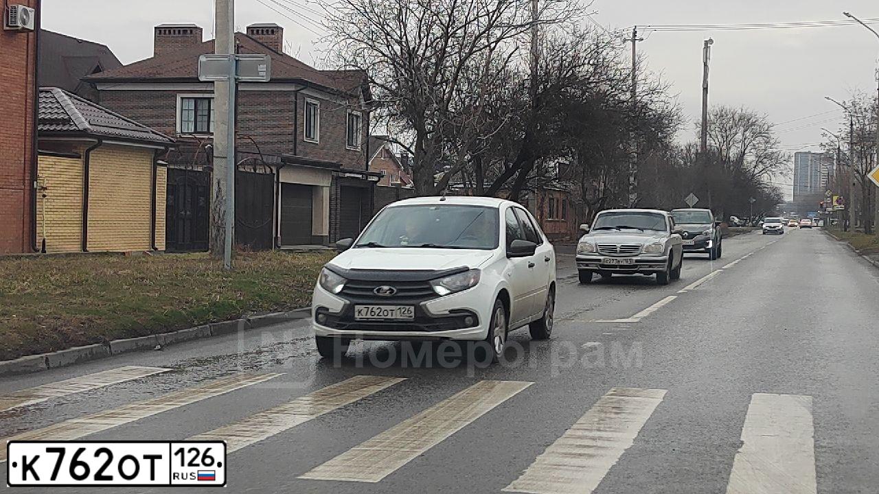 Фото автомобиля LADA 2191 GRANTA, 2020 — госномер К762ОТ126