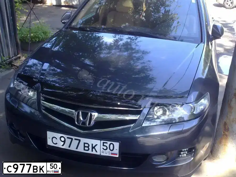 Фото автомобиля HONDA ACCORD, 2006 — госномер Р757ТК799. Цвет: СЕРЫЙ ТЕМНЫЙ