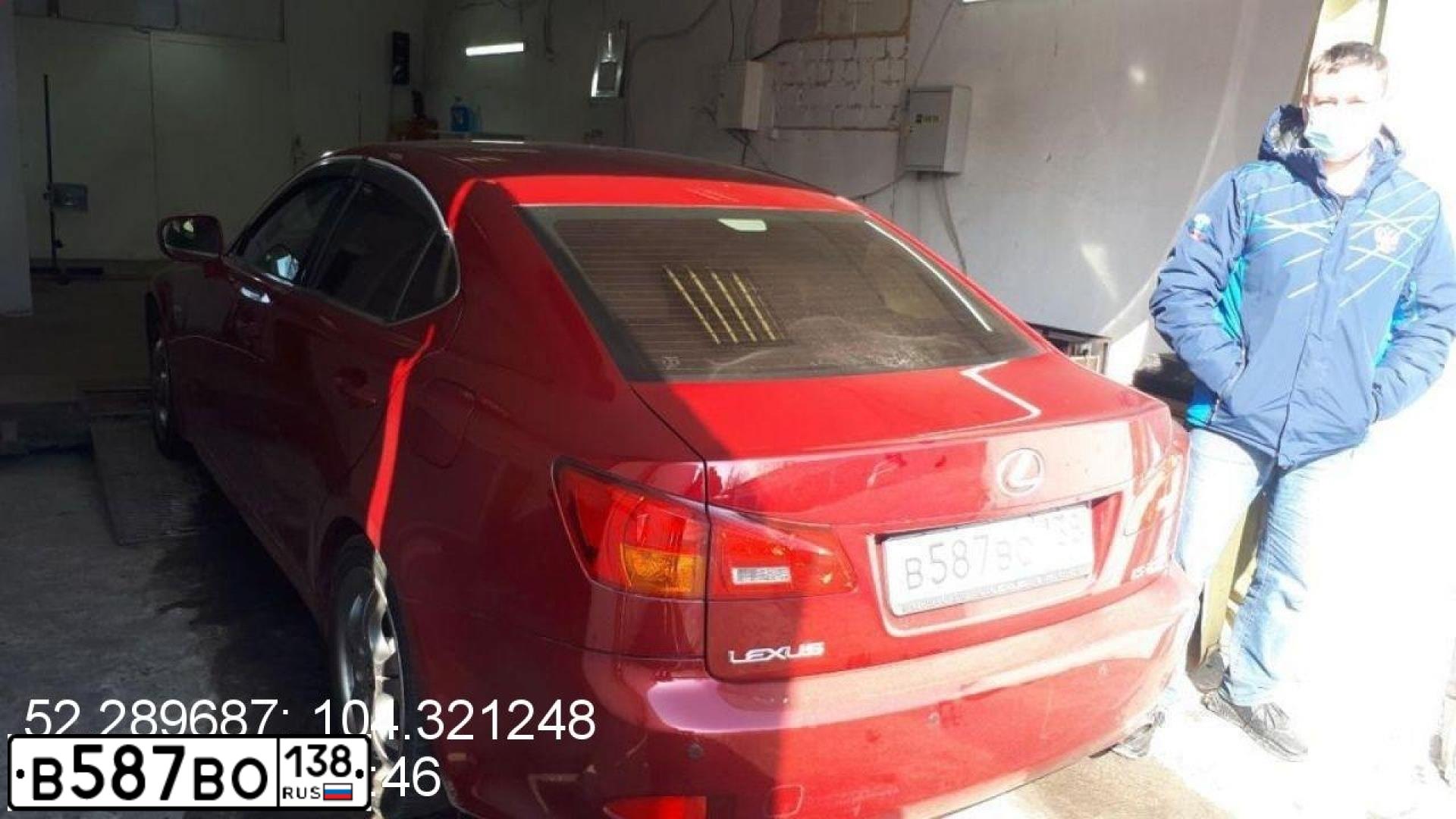 Фото автомобиля LEXUS IS, 2008 — госномер С773КХ138