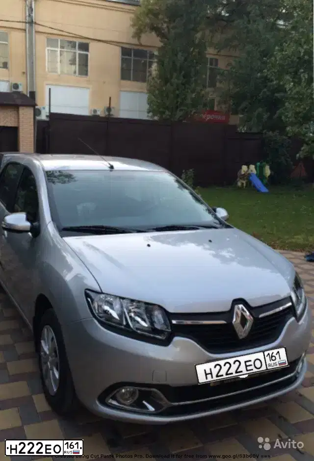 Фото автомобиля RENAULT MEGANE, 2007 — госномер Н222ЕО161. Цвет: ЧЕРНЫЙ