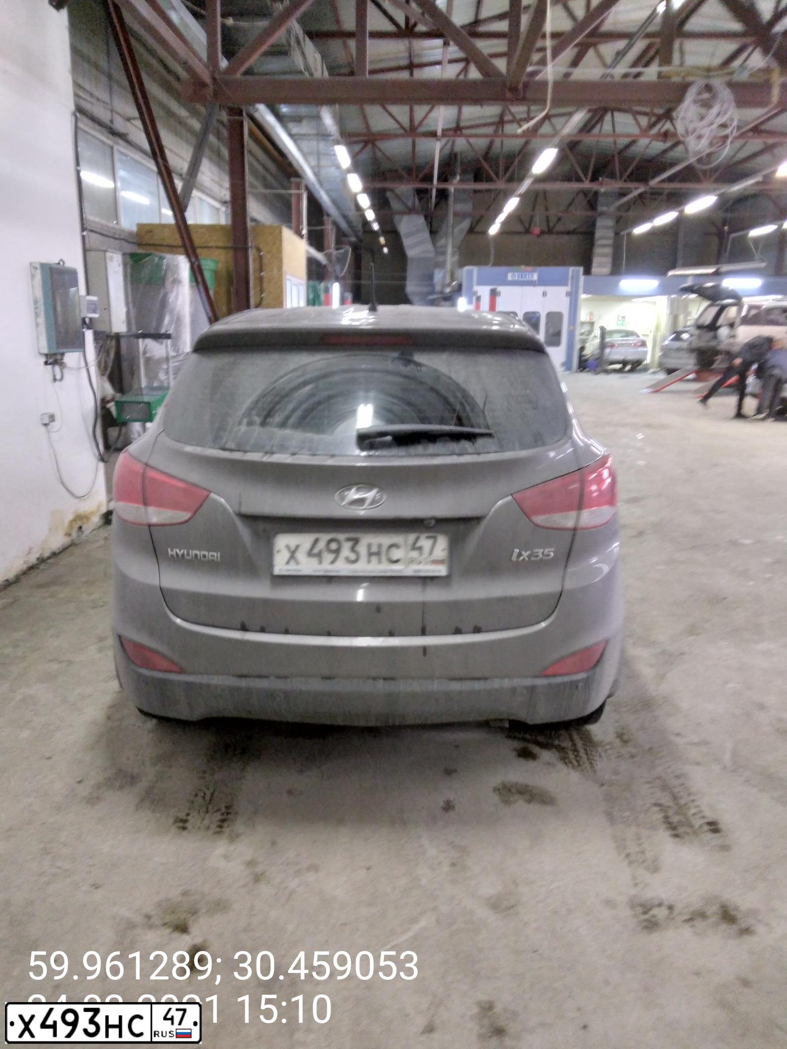 Фото автомобиля HYUNDAI IX35, 2013 — госномер К533ХС147