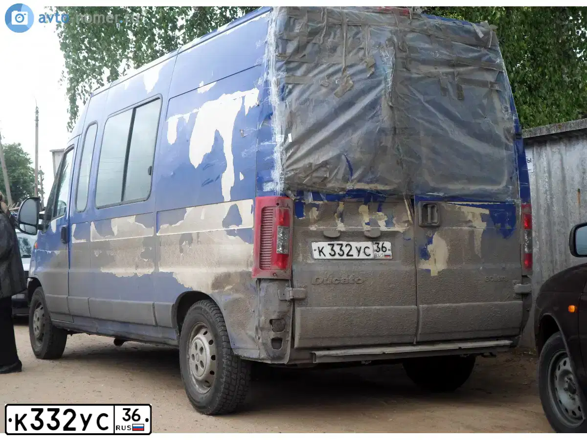 Фото автомобиля FIAT DUCATO, 2010 — госномер Р036ОМ32