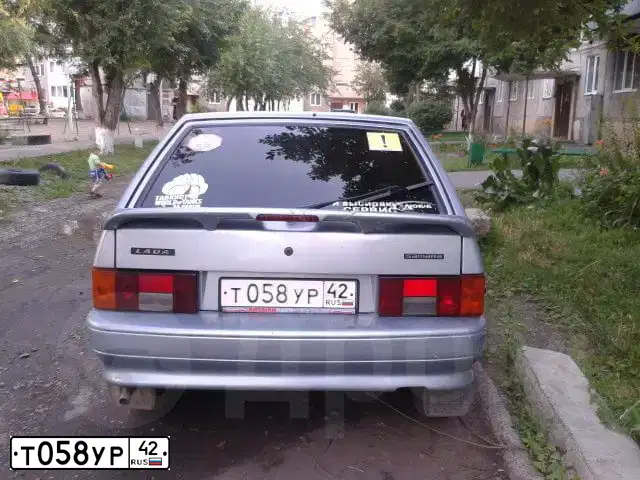 Фото автомобиля LADA 2114 SAMARA, 2007 — госномер Т058УР42. Цвет: СЕРЕБРИСТО ГОЛУБОЙ