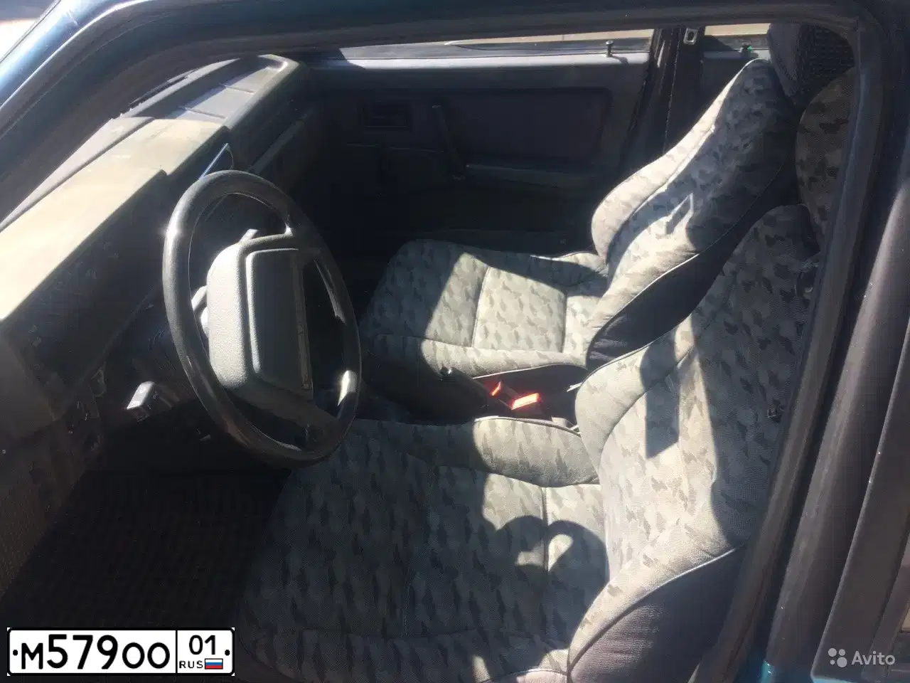 Фото автомобиля LADA 2109 SAMARA, 1999 — госномер Е012МК126. Цвет: сине-зеленый