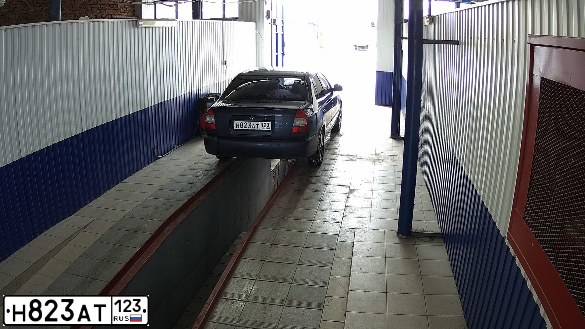 Фото автомобиля TAGAZ ACCENT, 2008 — госномер К679ОР32. Цвет: синий
