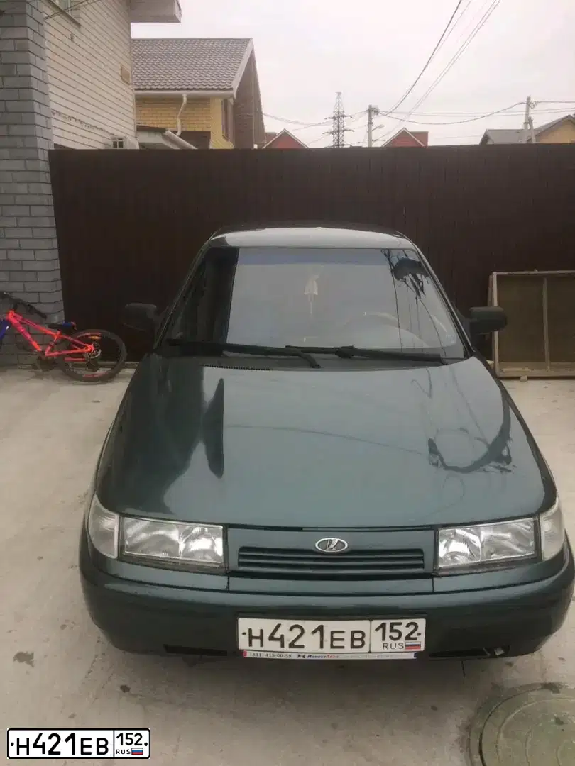 Фото автомобиля LADA 2110 BOGDAN, 2010 — госномер Х664КО152. Цвет: ЗЕЛЕНЫЙ