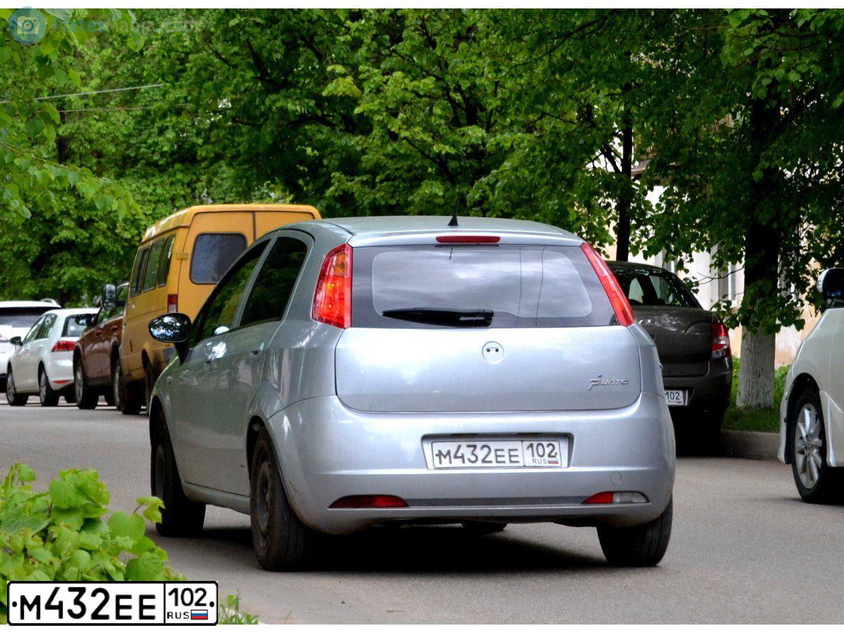 Фото автомобиля FIAT PUNTO, 2008 — госномер Е933РС702. Цвет: СЕРЕБРИСТЫЙ