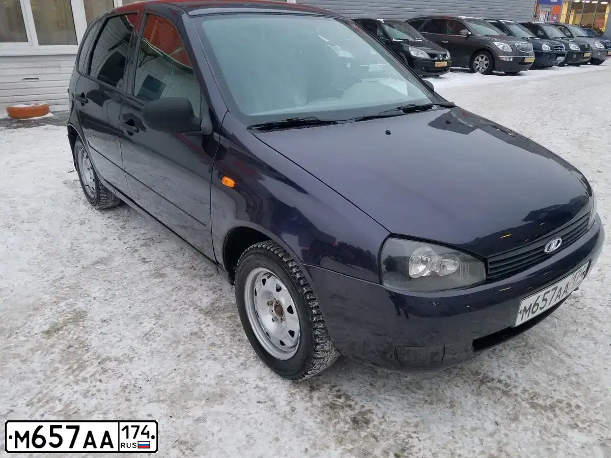 Фото автомобиля LADA 1119 KALINA, 2007 — госномер Р389АТ196. Цвет: СИНЕ-ФИОЛЕТОВЫЙ