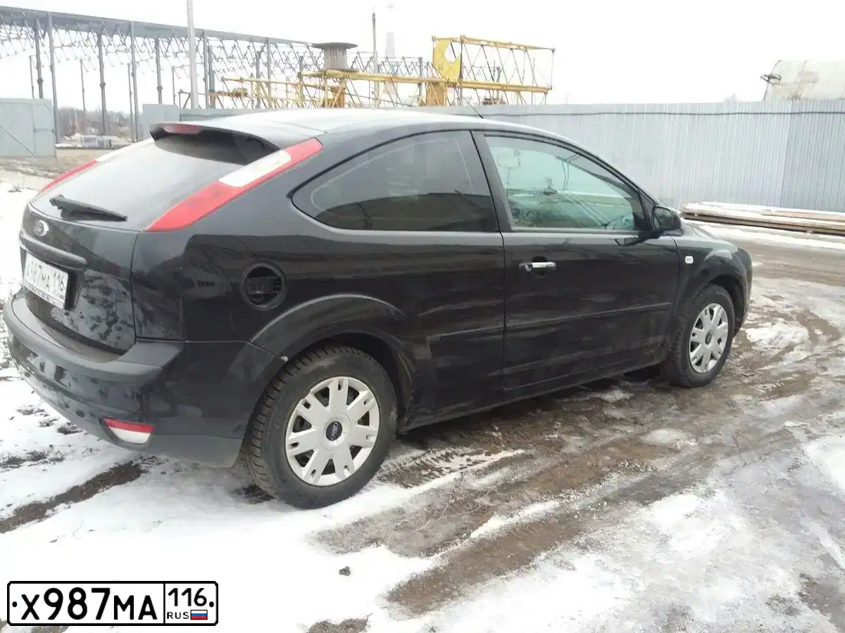 Фото автомобиля KIA RIO, 2012 — госномер Р494ОК116. Цвет: ЧЕРНЫЙ