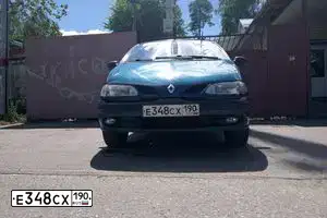 Фото автомобиля RENAULT MEGANE /GRAND/ SCENIC, 1999 — госномер Е348СХ190. Цвет: синий