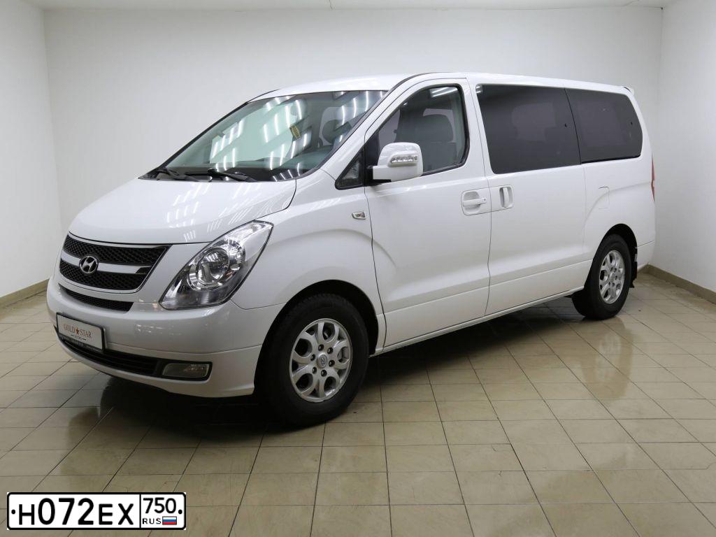 Фото автомобиля HYUNDAI GRAND STAREX, 2014 — госномер Н591МТ126. Цвет: Белый