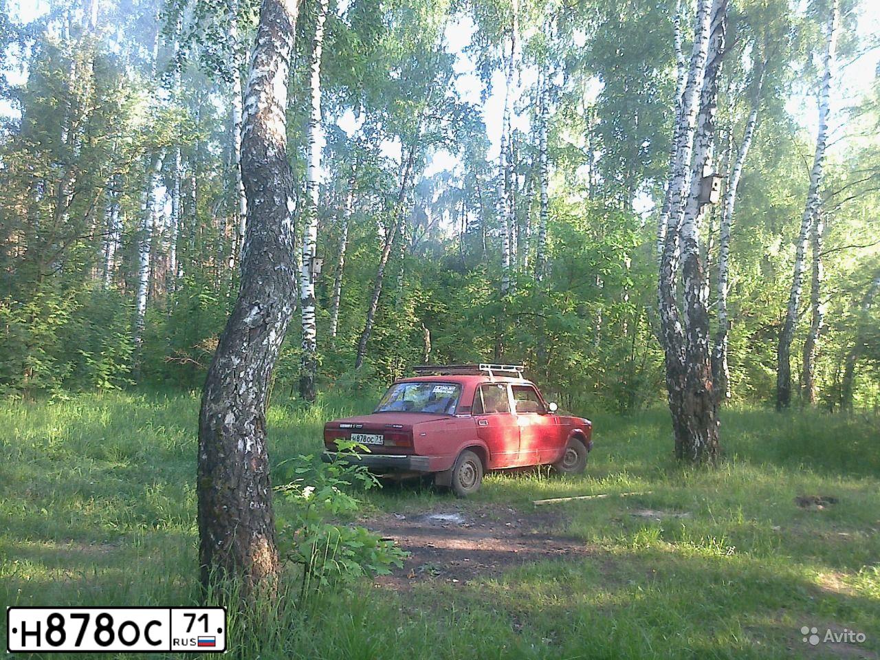 Фото автомобиля LADA 2107, 1993 — госномер Н878ОС71. Цвет: КРАСНЫЙ