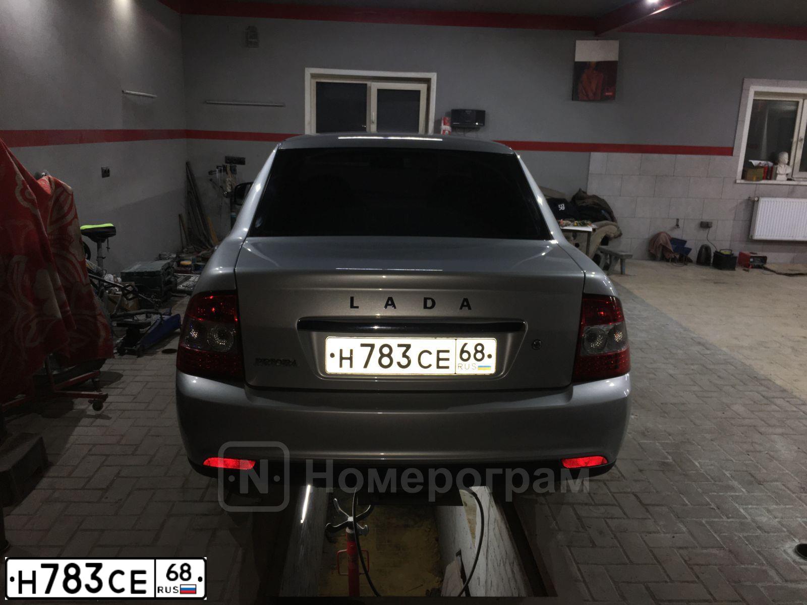 Фото автомобиля LADA PRIORA, 2009 — госномер Р659МХ68. Цвет: СВЕТЛО-СЕРЕБРИСТЫЙ МЕТАЛЛ