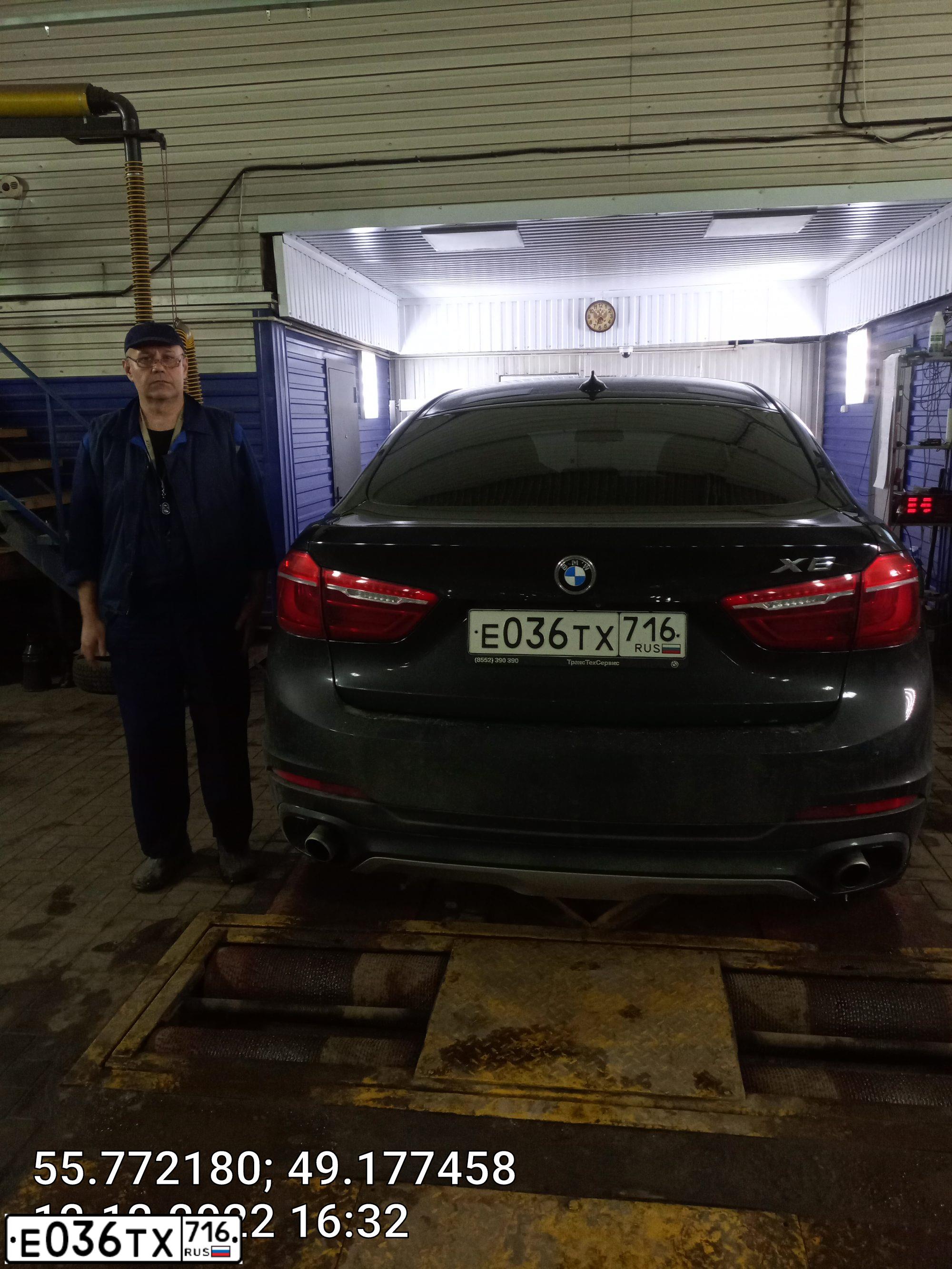 Фото автомобиля BMW X6, 2015 — госномер Т569ВМ196. Цвет: ЧЕРНЫЙ