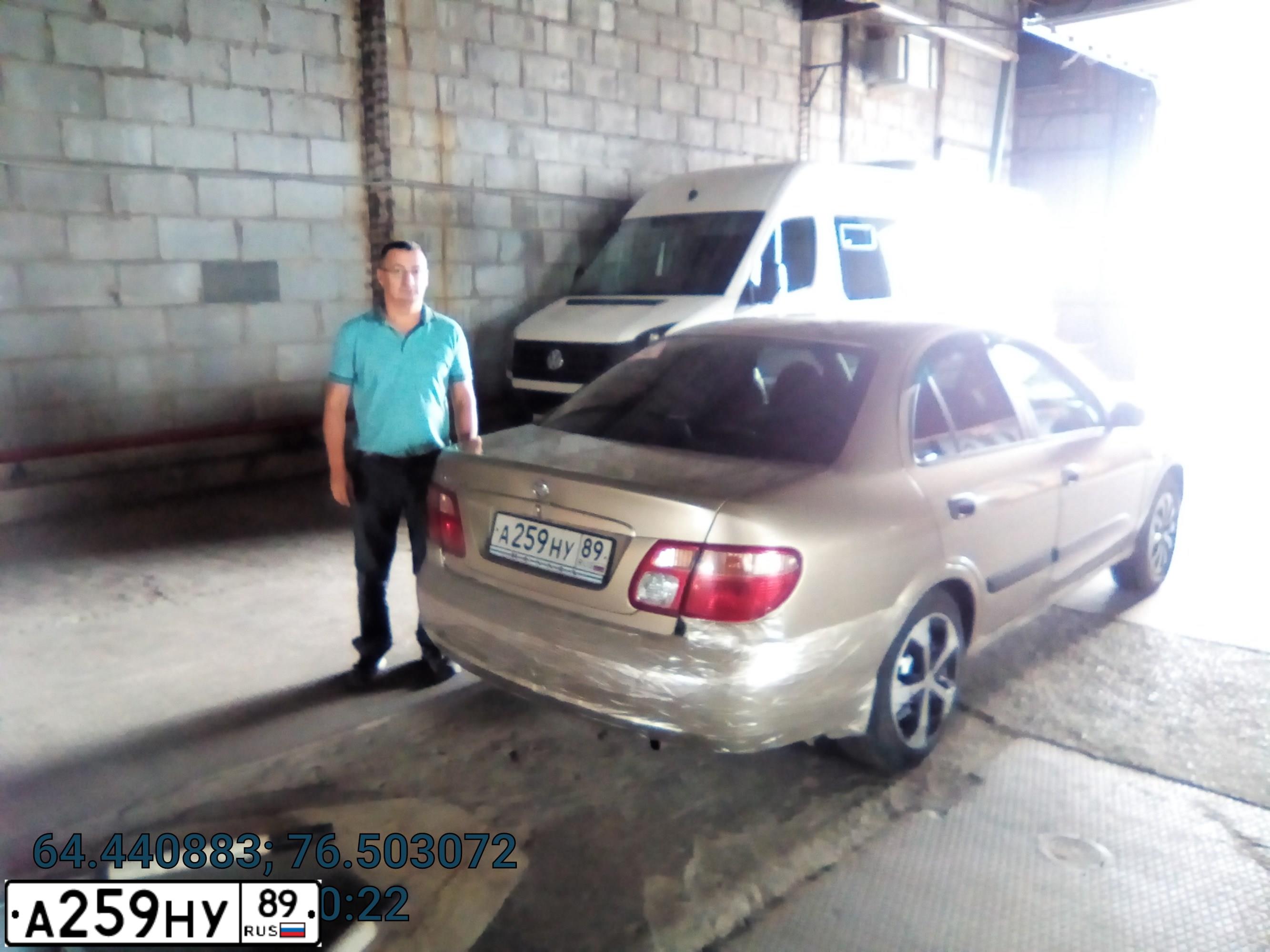 Фото автомобиля NISSAN ALMERA, 2004 — госномер А471УУ155. Цвет: ЗОЛОТИСТЫЙ
