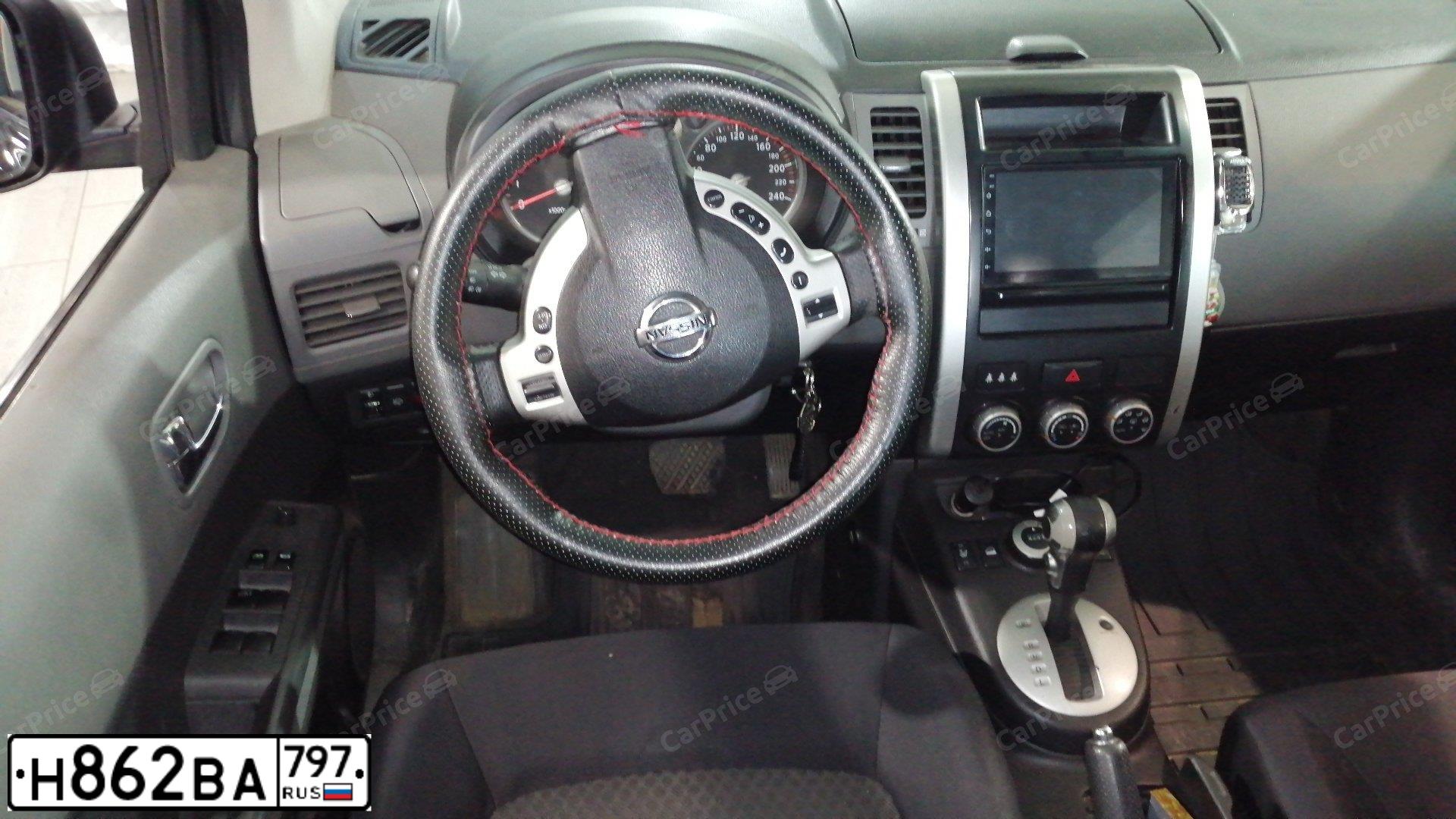 Фото автомобиля NISSAN X-TRAIL, 2007 — госномер Н862ВА797. Цвет: ЧЕРНЫЙ