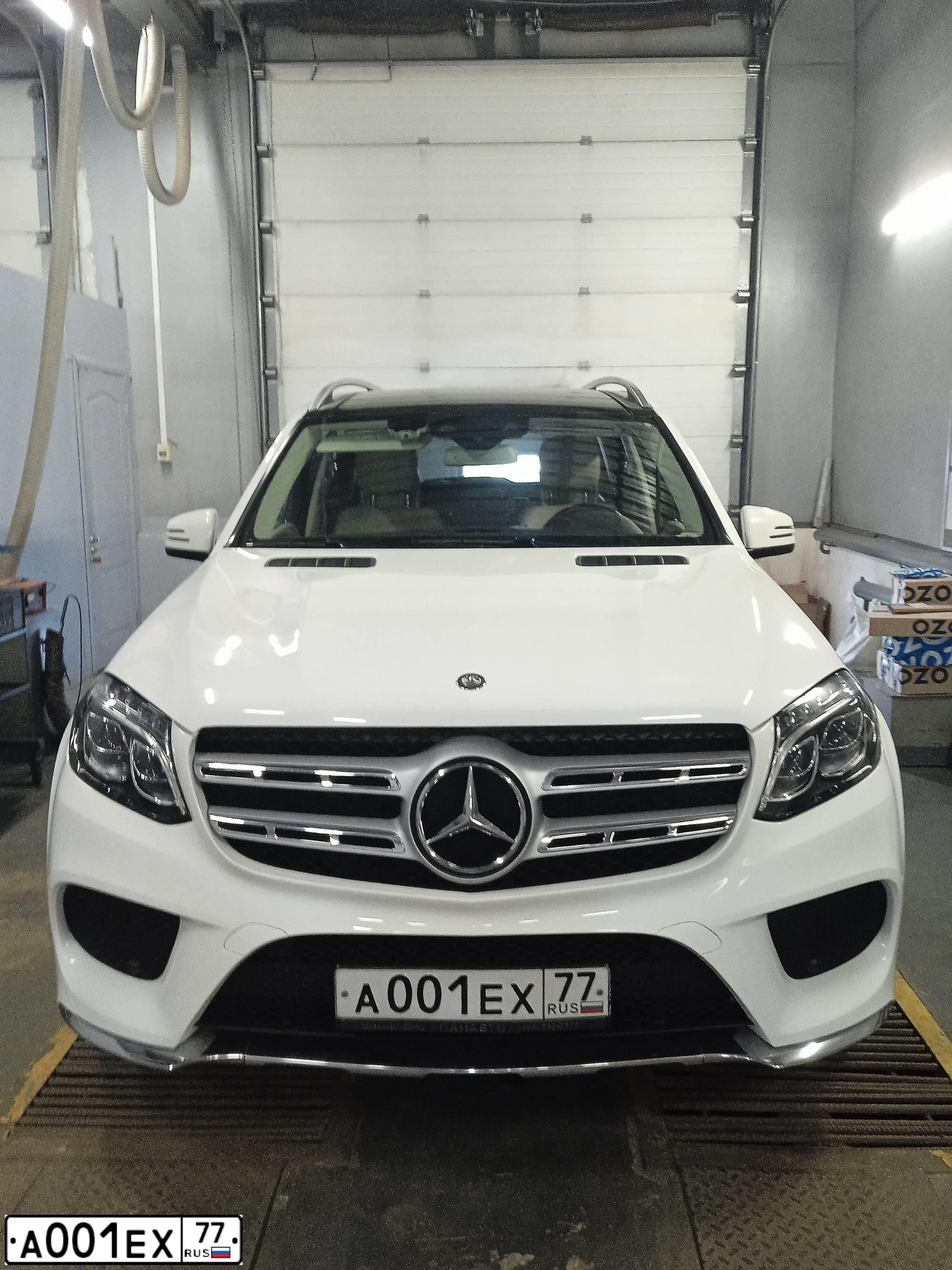 Фото автомобиля MERCEDES-BENZ 500, 2016 — госномер К979УК69. Цвет: Белый