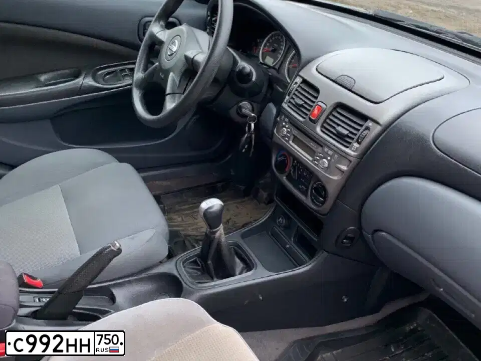 Фото автомобиля NISSAN ALMERA, 2005 — госномер У577ХС123. Цвет: ТЕМНО-СИНИЙ