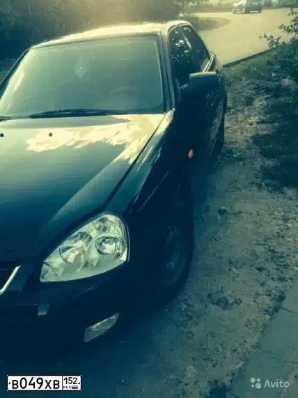 Фото автомобиля LADA 2170 PRIORA, 2010 — госномер В049ХВ152. Цвет: СИНЕ-ЧЕРНЫЙ