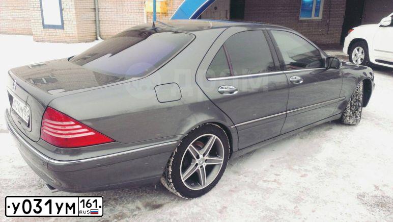 Фото автомобиля MERCEDES S-KLASSE, 1999 — госномер У031УМ161. Цвет: СЕРЫЙ