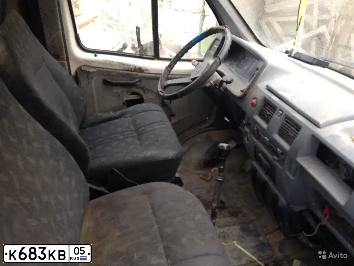Фото автомобиля GAZ 3302 EL, 1999 — госномер Х575ОР05. Цвет: ЖЕЛТО БЕЛЫЙ