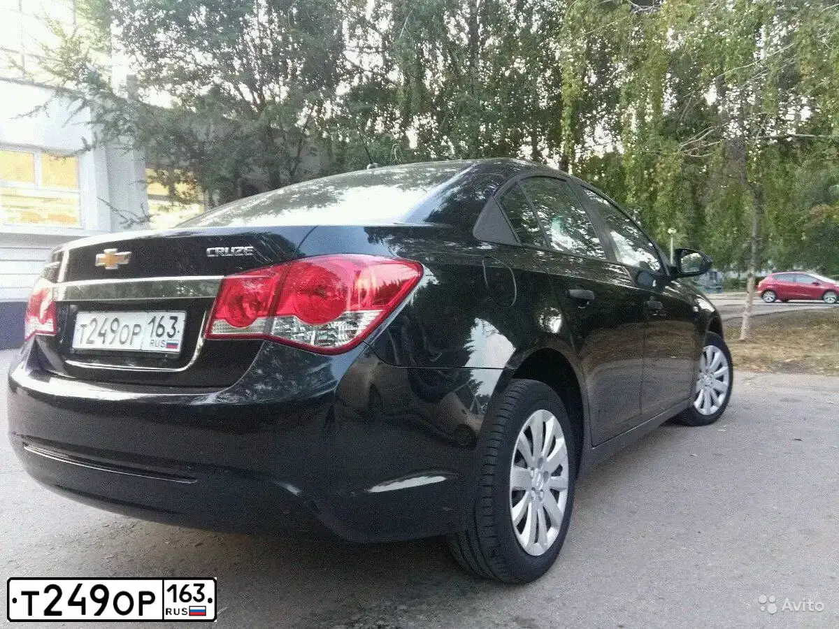Фото автомобиля CHEVROLET CRUZE, 2013 — госномер Т249ОР163. Цвет: ЧЕРНЫЙ
