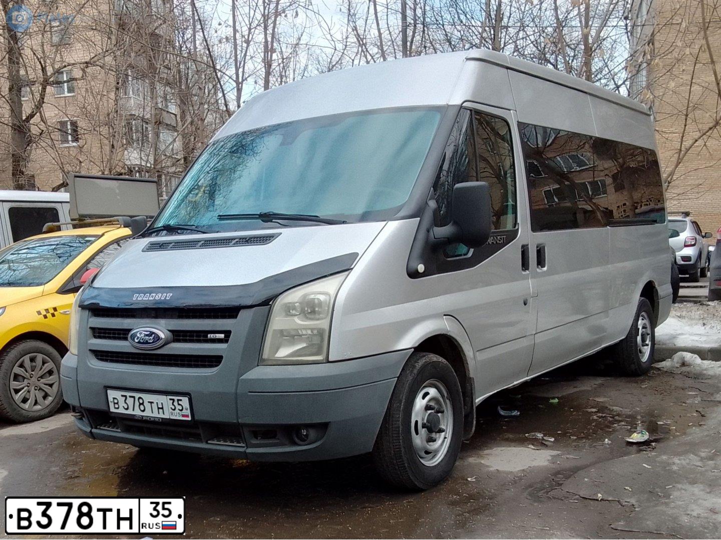 Фото автомобиля FORD TRANSIT, 2007 — госномер Х266АТ550. Цвет: Серебристый