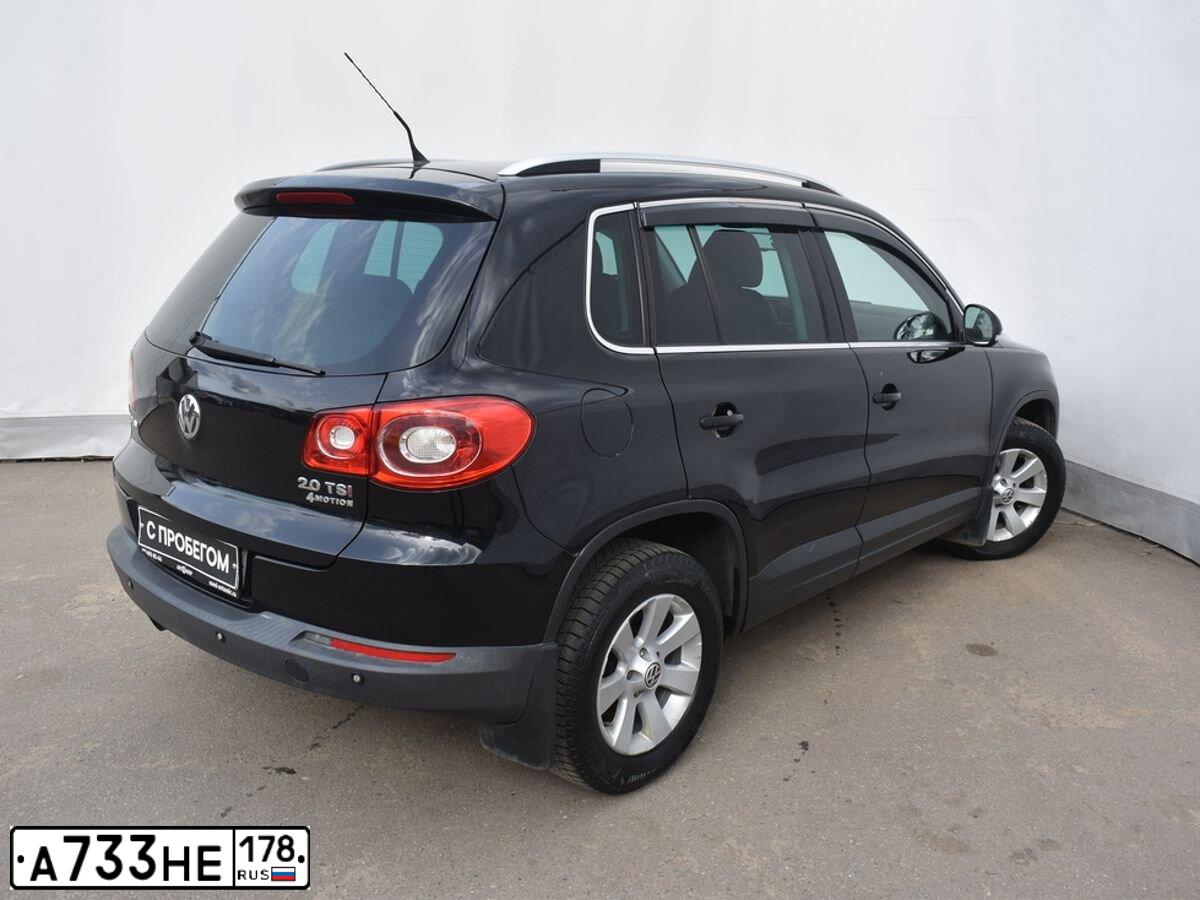 Фото автомобиля VOLKSWAGEN TIGUAN, 2010 — госномер С653ВН68. Цвет: ЧЕРНЫЙ