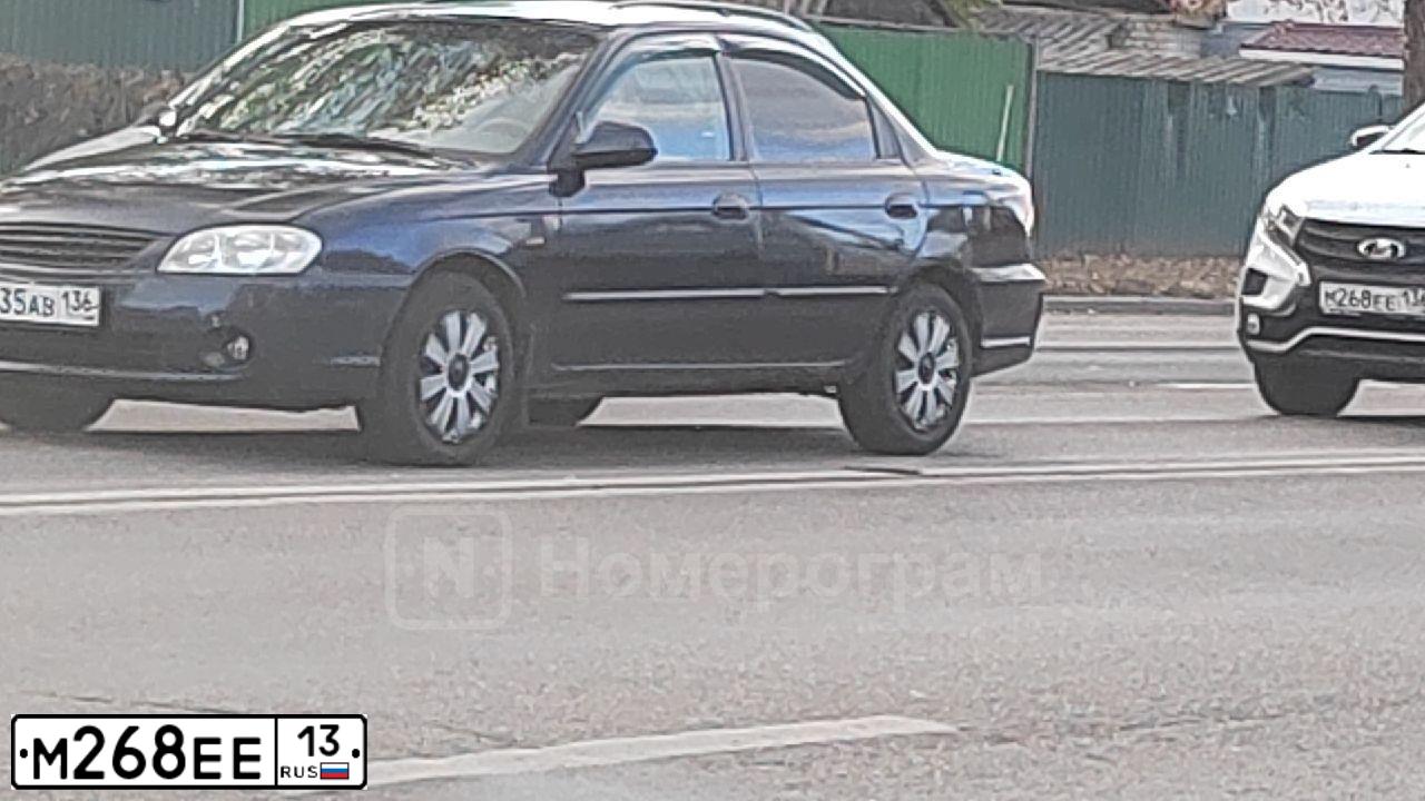 Фото автомобиля KIA RIO, 2012 — госномер О427СН797. Цвет: Серебристый