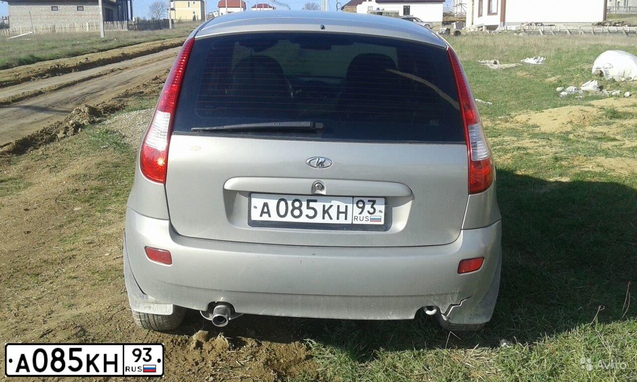 Фото автомобиля LADA 1119 KALINA, 2007 — госномер А085КН93. Цвет: БЕЖЕВО-СЕРЫЙ