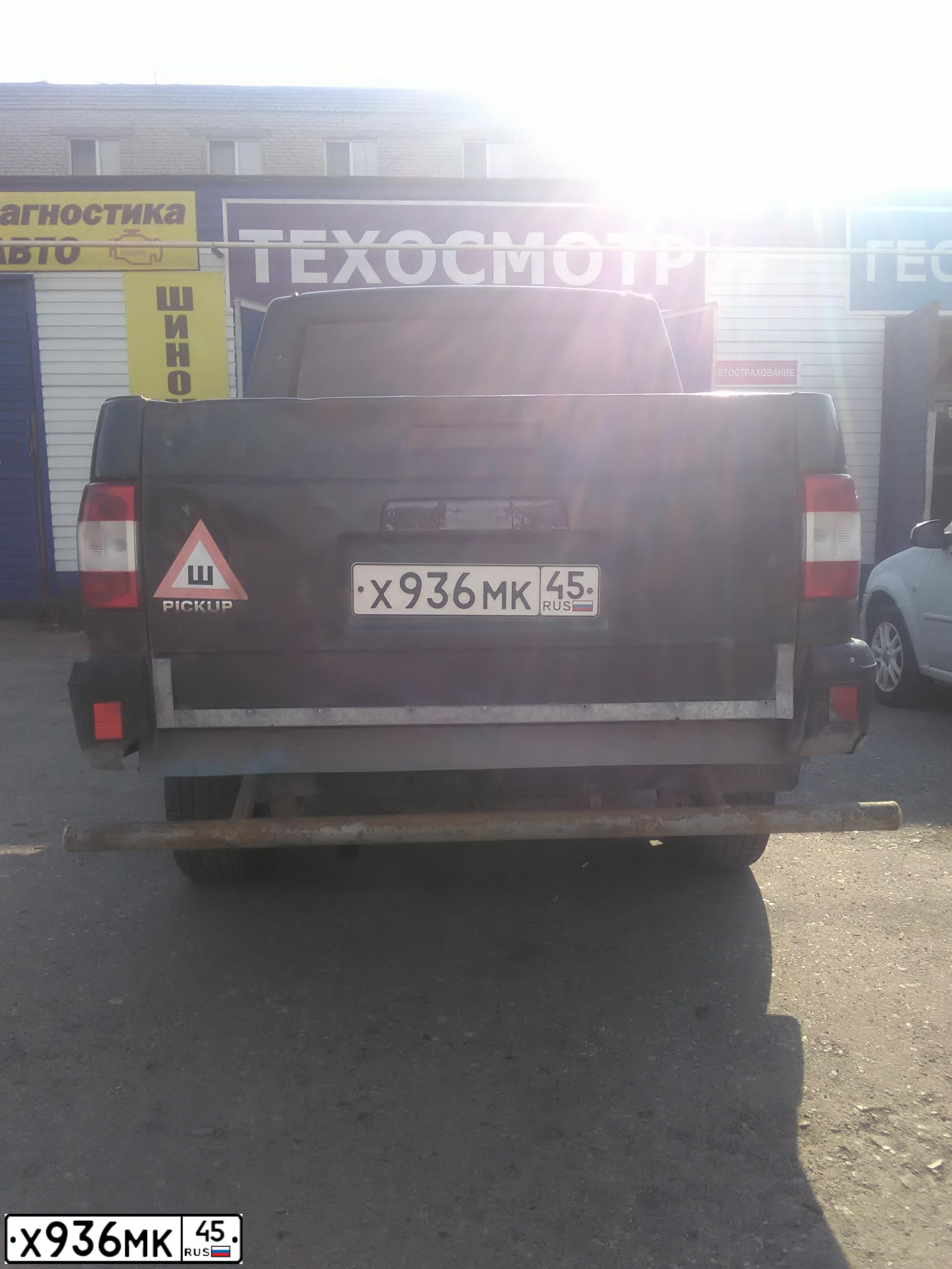 Фото автомобиля UAZ 2363, 2009 — госномер А576КМ155. Цвет: АМУЛЕТ МЕТАЛЛИК