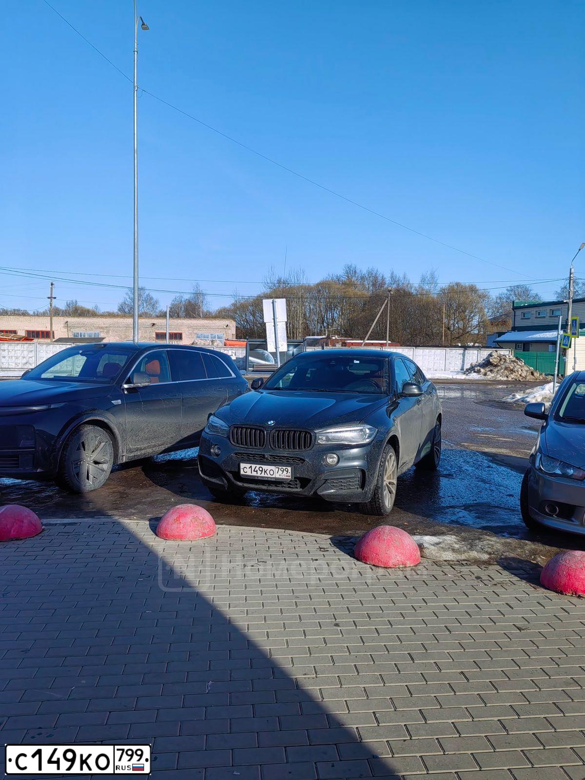 Фото автомобиля BMW X6, 2018 — госномер С149КО799. Цвет: ЧЕРНЫЙ