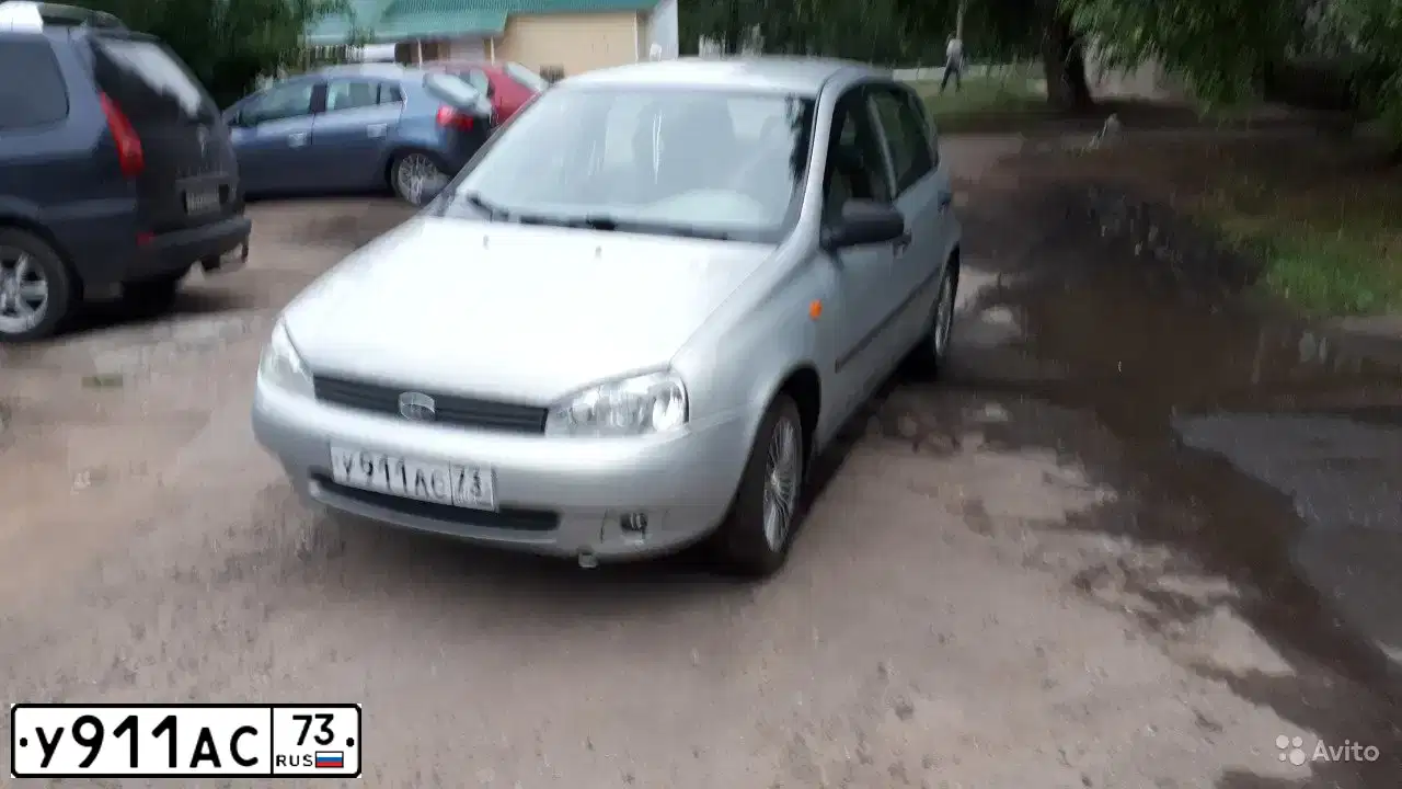 Фото автомобиля LADA 1119 KALINA, 2008 — госномер У911АС73. Цвет: СЕРЕБРИСТЫЙ