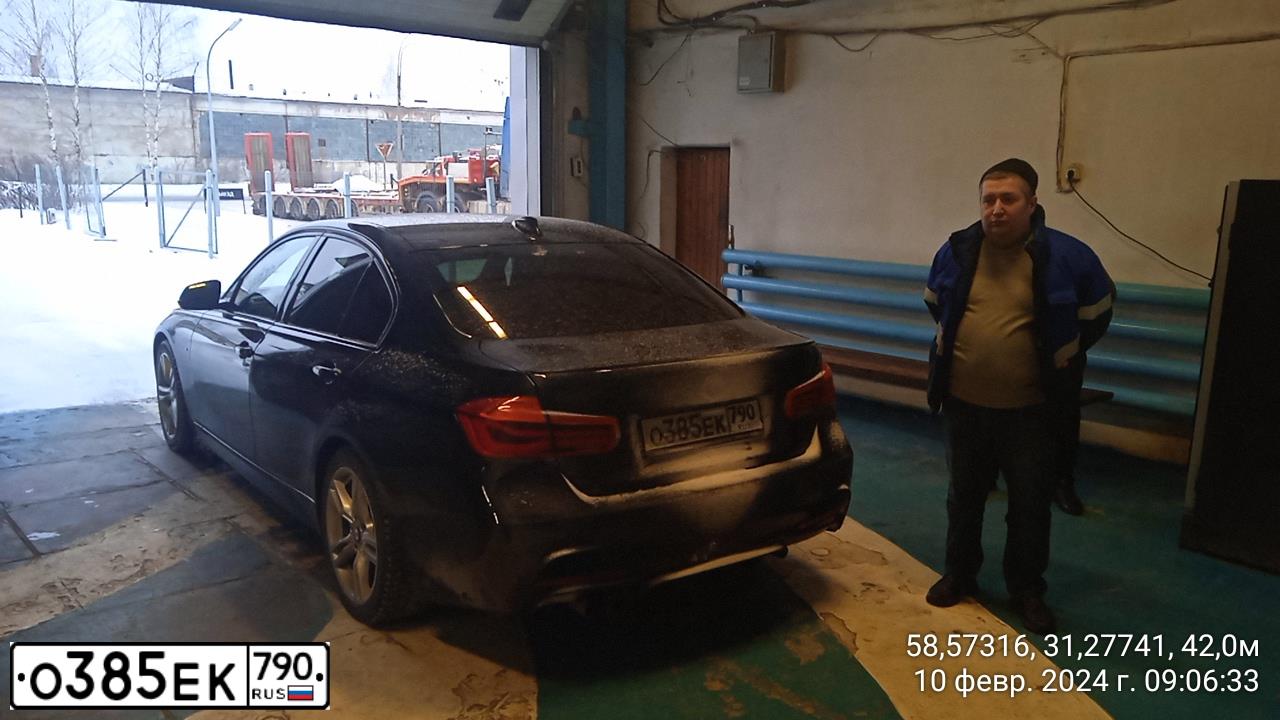 Фото автомобиля BMW 320I, 2017 — госномер К911ММ53