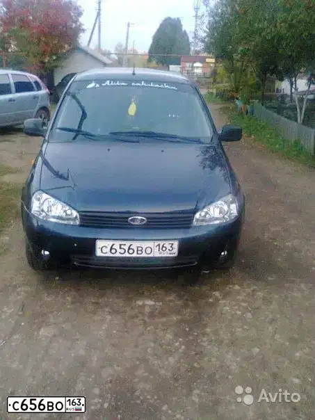 Фото автомобиля LADA 1119 KALINA, 2012 — госномер С656ВО163. Цвет: СЕРО-СИНИЙ