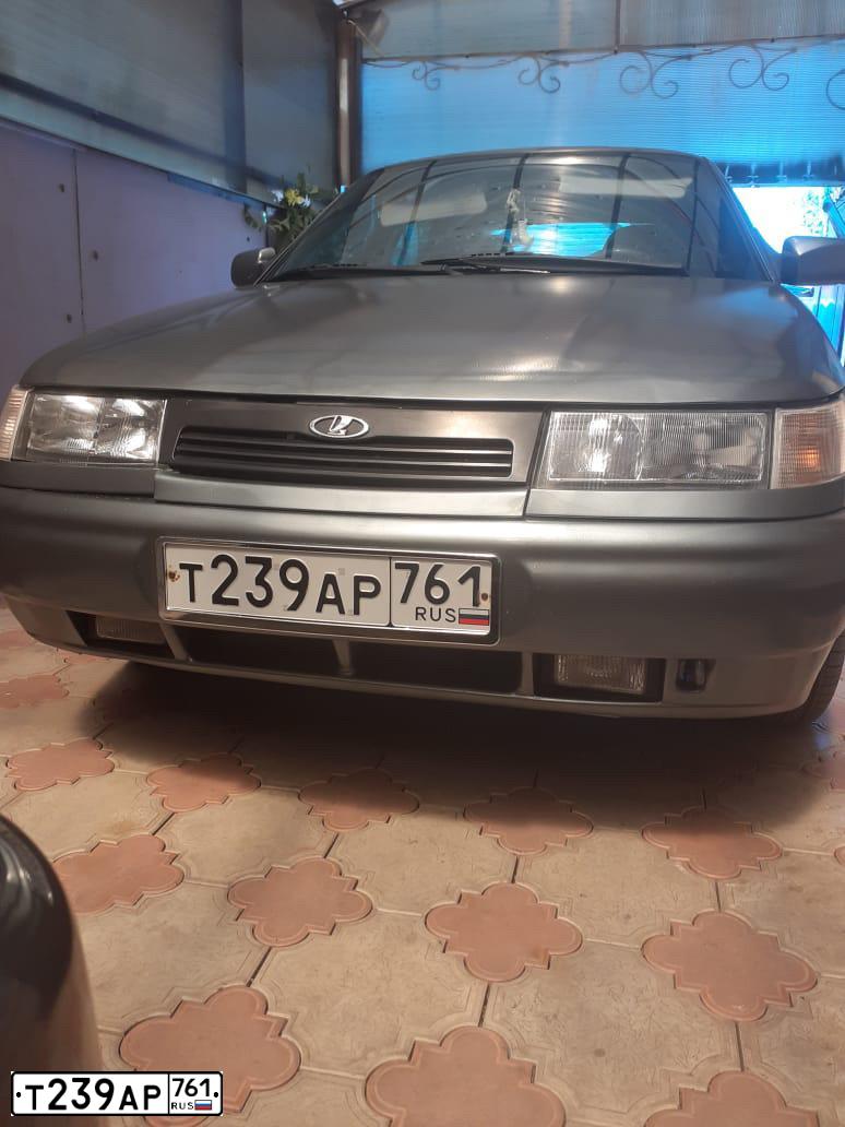 Фото автомобиля LADA 2112 LADA, 2006 — госномер Т239АР761. Цвет: СРЕДНИЙ СЕРО-ЗЕЛЕН МЕТ