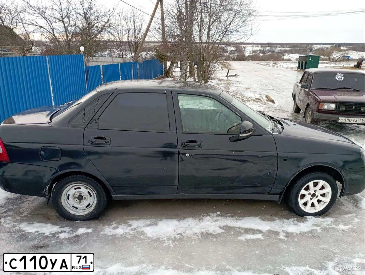 Фото автомобиля LADA 2107, 2005 — госномер С110УА71. Цвет: ТЕМНО-ВИШНЕВЫЙ