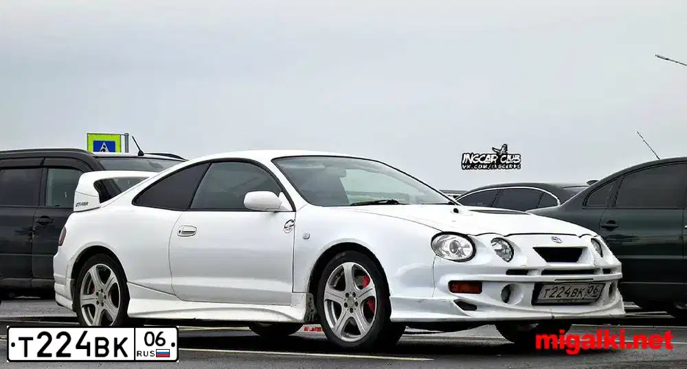 Фото автомобиля ТОЙОТА CELICA, 1998 — госномер Т224ВК06