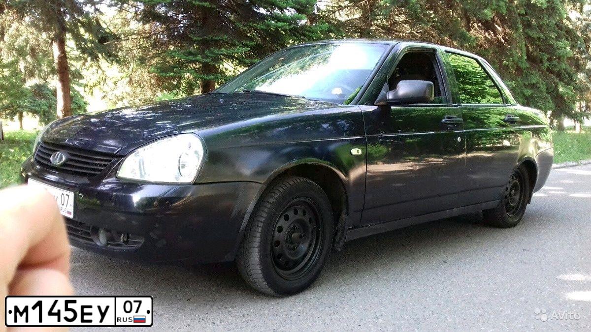 Фото автомобиля LADA 2170 PRIORA, 2007 — госномер М145ЕУ07. Цвет: ГРАФИТОВЫЙ МЕТАЛЛИК