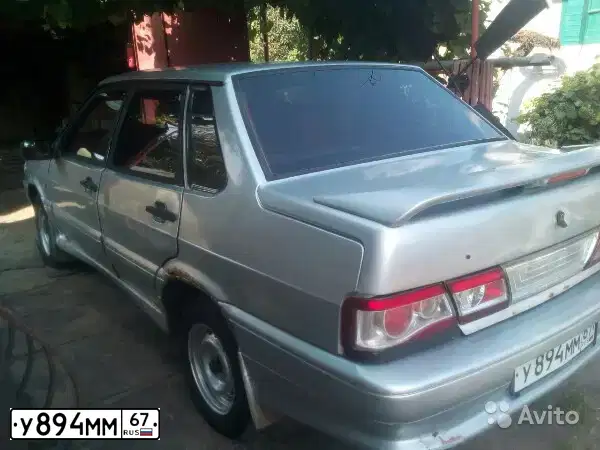 Фото автомобиля LADA 2115 SAMARA, 2003 — госномер У894ММ67. Цвет: серебристый