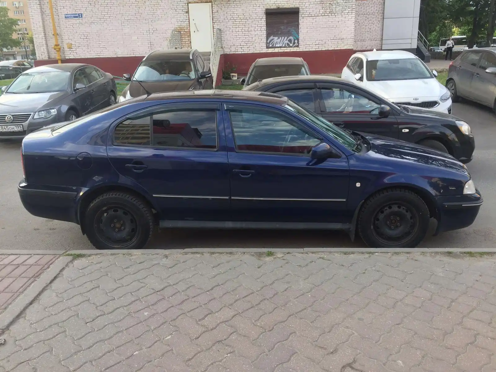 Фото автомобиля BYD F3, 2008 — госномер Р437ОН68. Цвет: ЧЕРНЫЙ